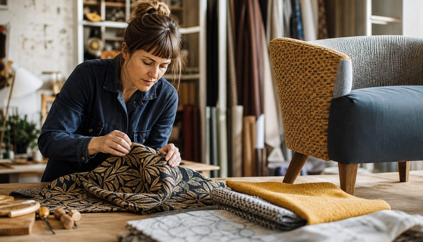 Associer motifs et textures : l’art discret des tapissiers modernes